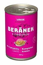 Louie Dog konz. Beránek s nádivkou 400g