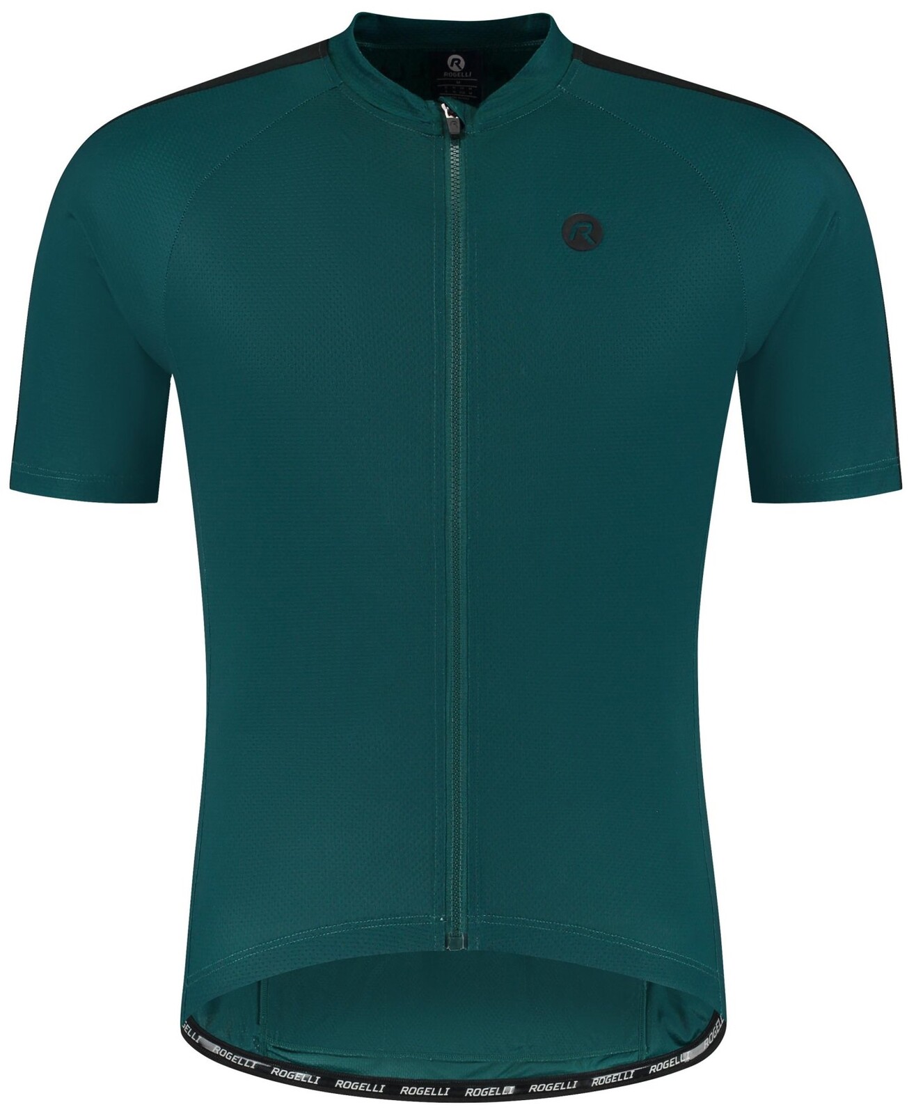 Funkční cyklistický dres Rogelli EXPLORE s krátkým rukávem, modrozelený 2XL