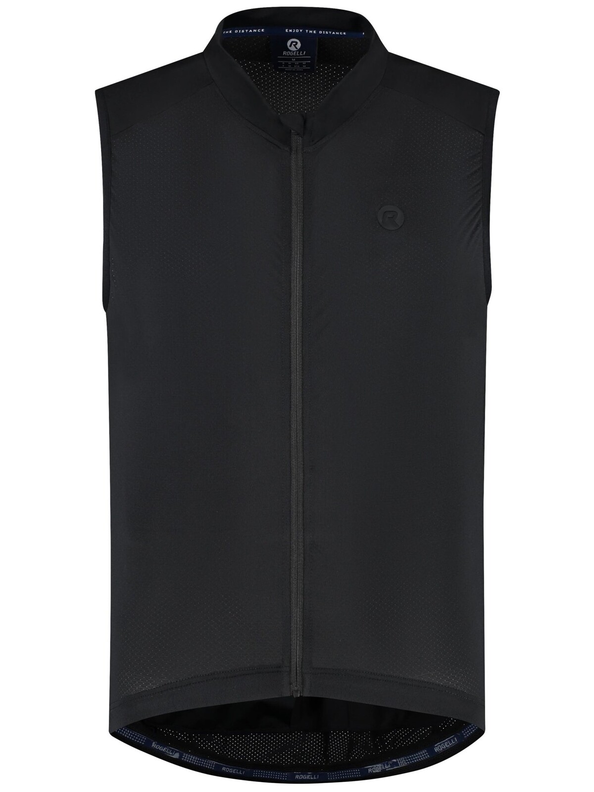 Dres na kolo Rogelli ESSENTIAL II bez rukávů, černý 2XL