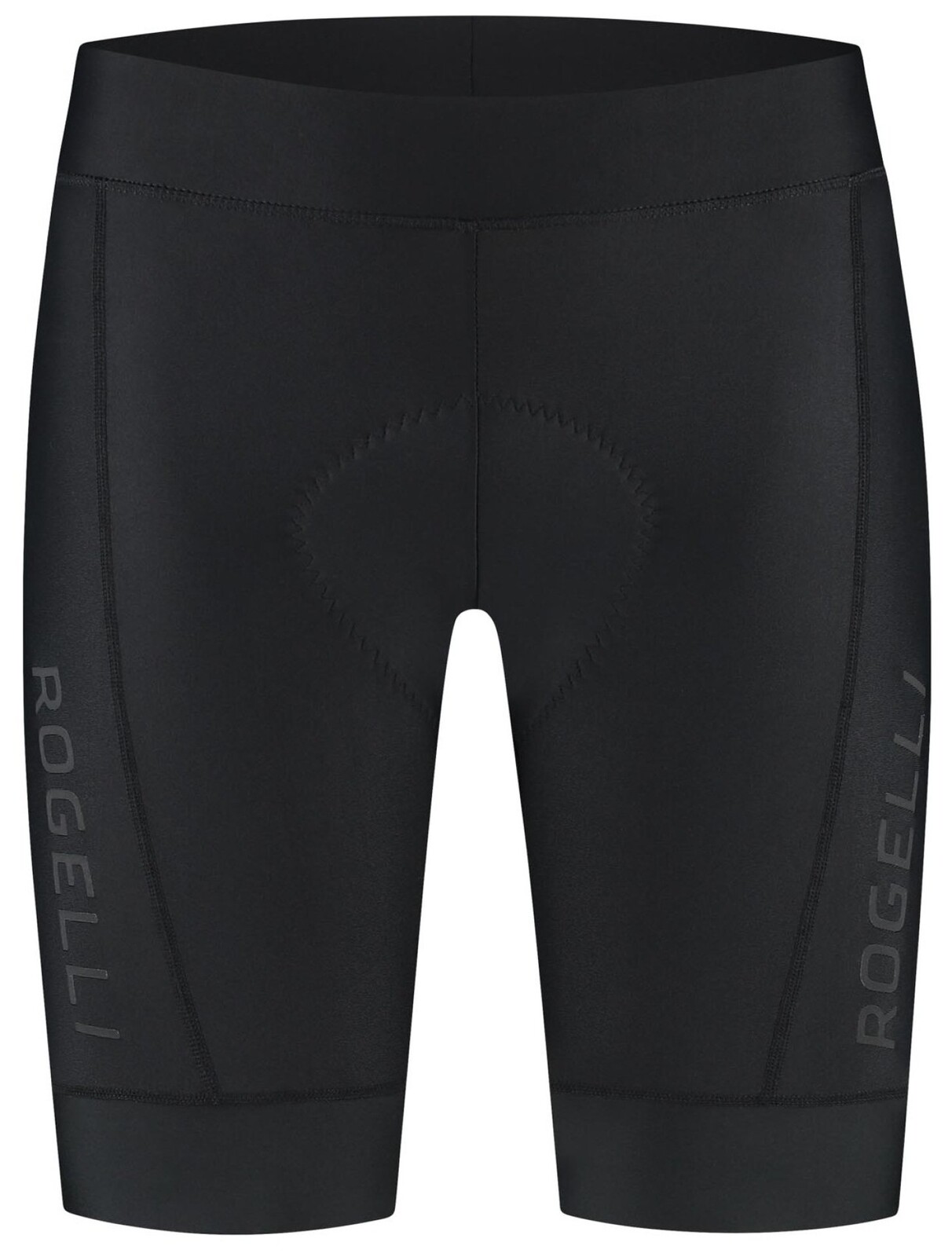 Cyklokraťasy Rogelli ESSENTIAL III bez šlí s gelovou výstelkou, černé 2XL