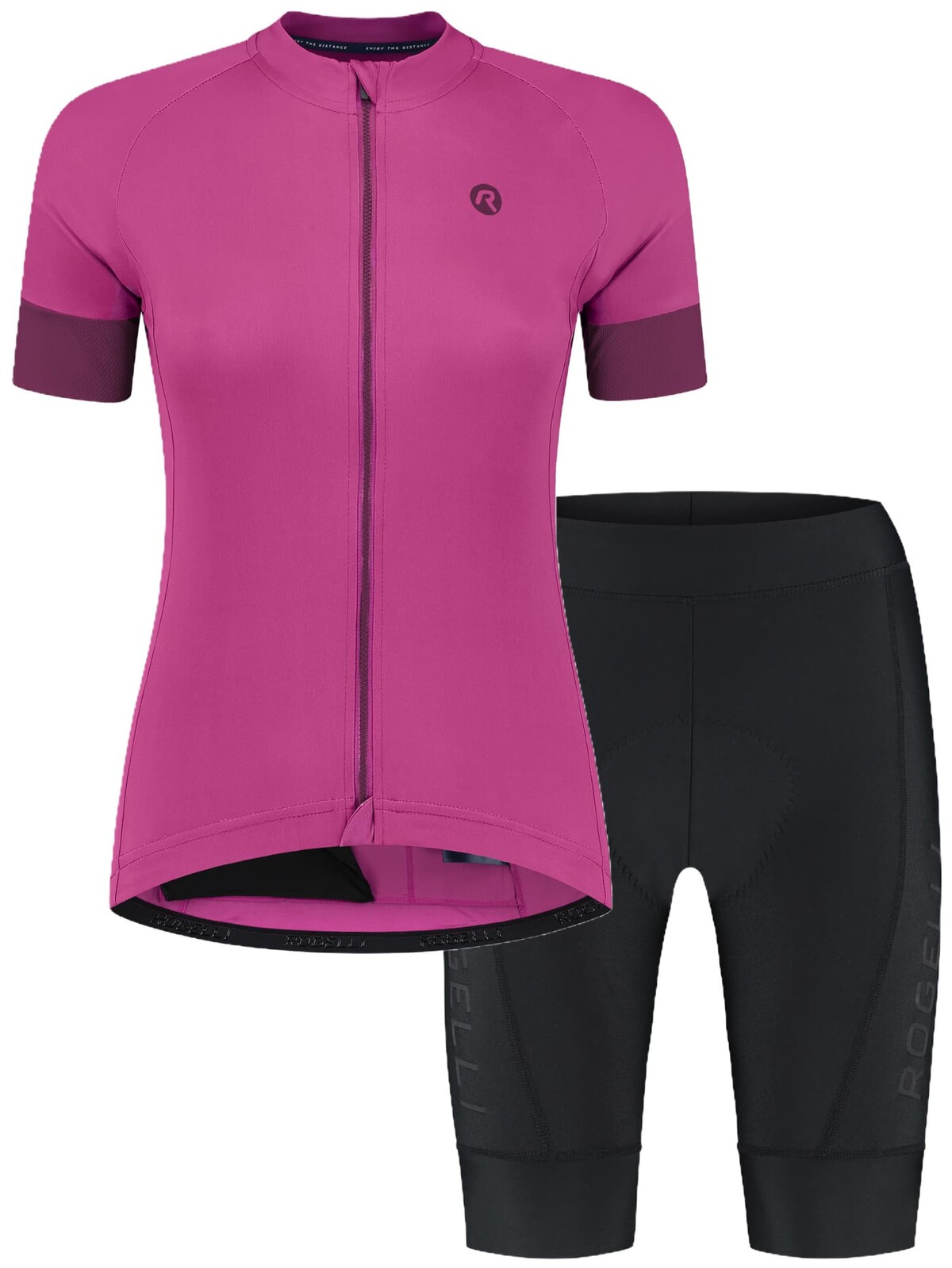 Dámské cyklooblečení Rogelli MODESTA ESSENTIAL III, růžové