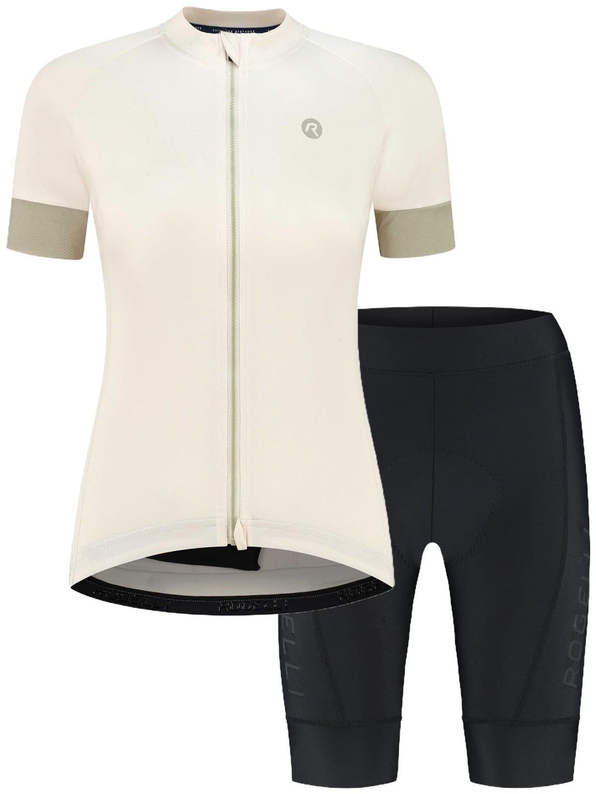Dámské cyklooblečení Rogelli MODESTA ESSENTIAL III, béžové