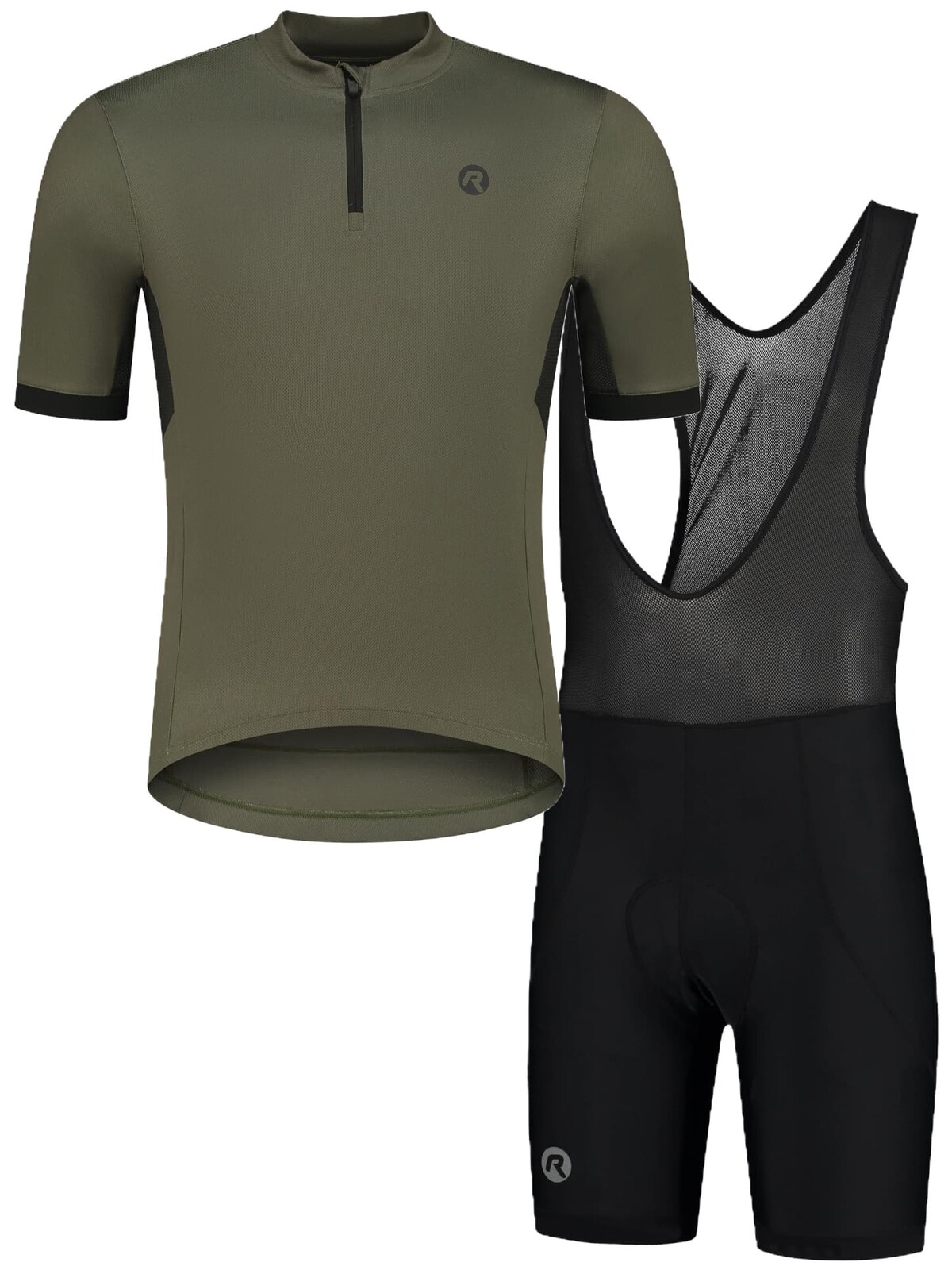 Pánské cyklooblečení Rogelli CORE, khaki