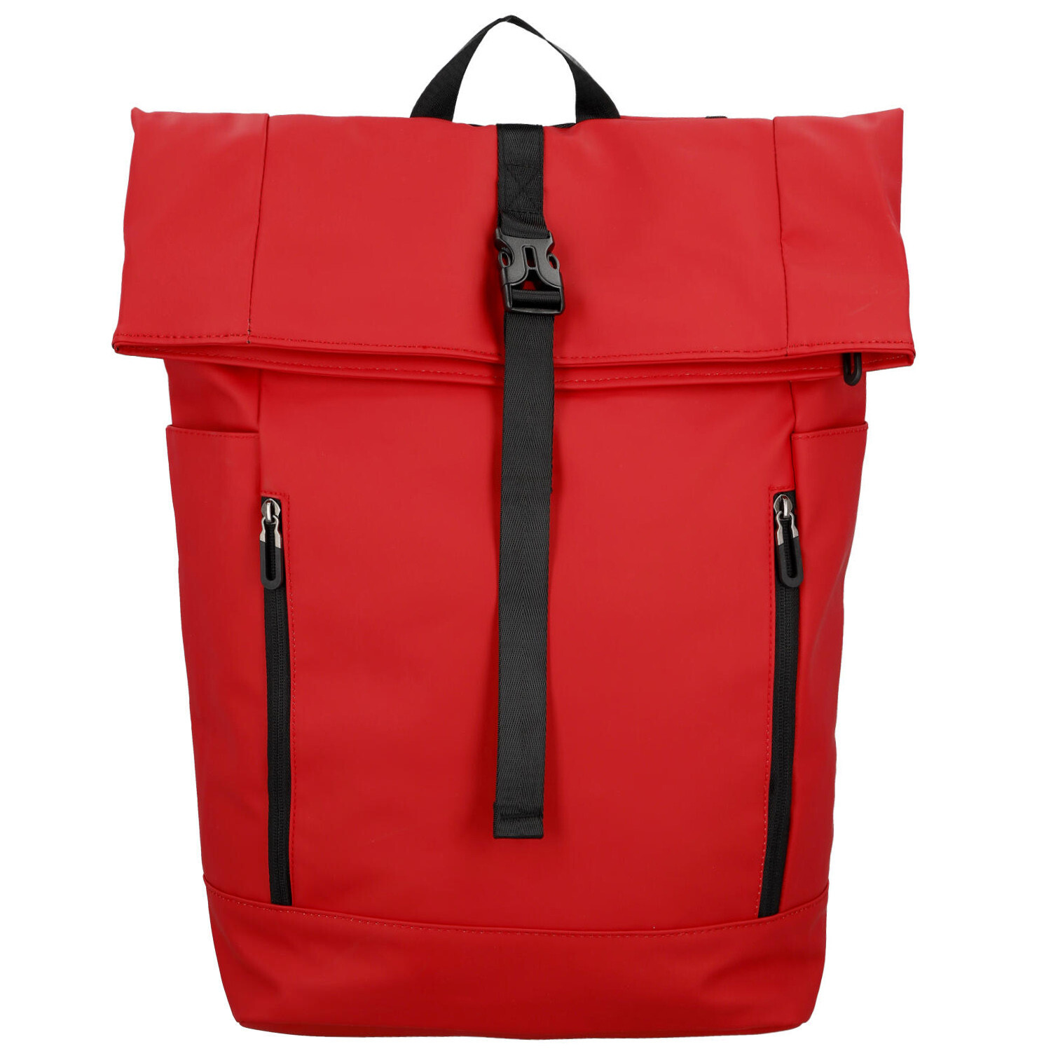 Moderní rolovací batoh Otto, červený