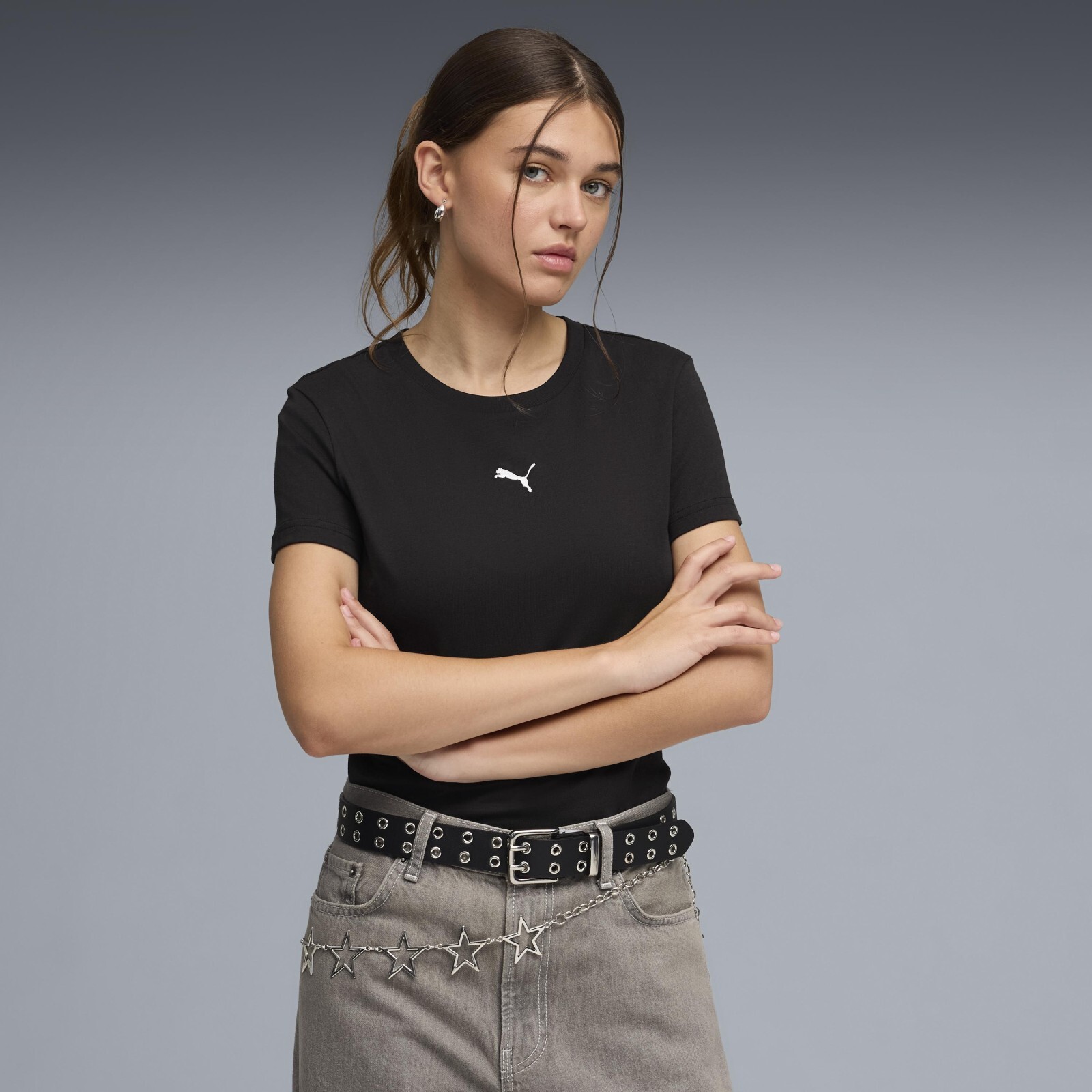 Puma ESS Cat Logo Tee S