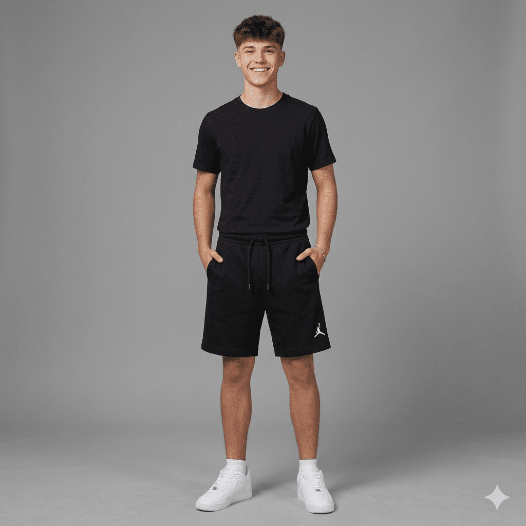 Jordan mj brooklyn flc ess short 128-132 cm