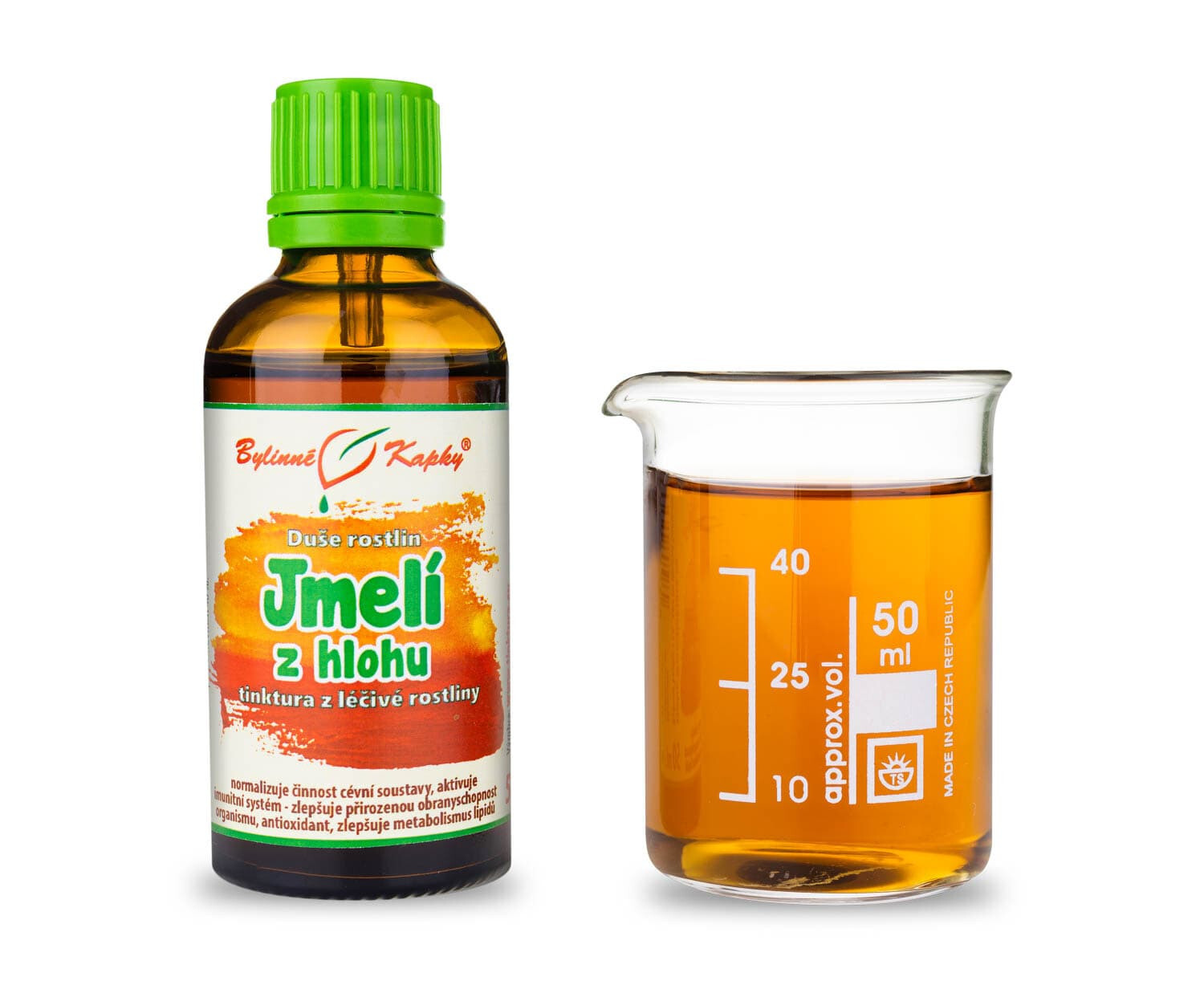 Jmelí z hlohu - Bylinné kapky (tinktura) Duše rostlin 50 ml