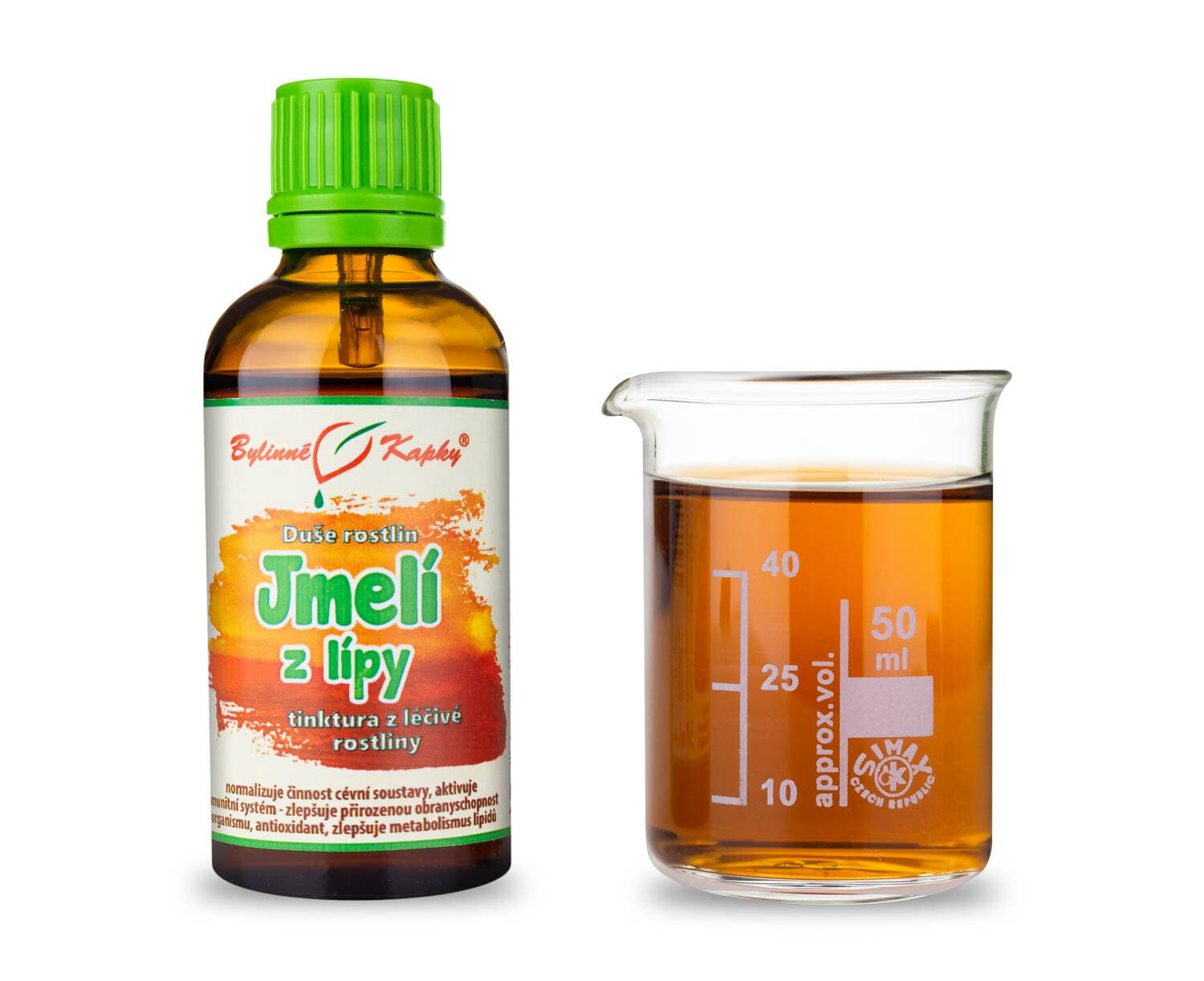 Jmelí z lípy - Bylinné kapky (tinktura) Duše rostlin 50 ml