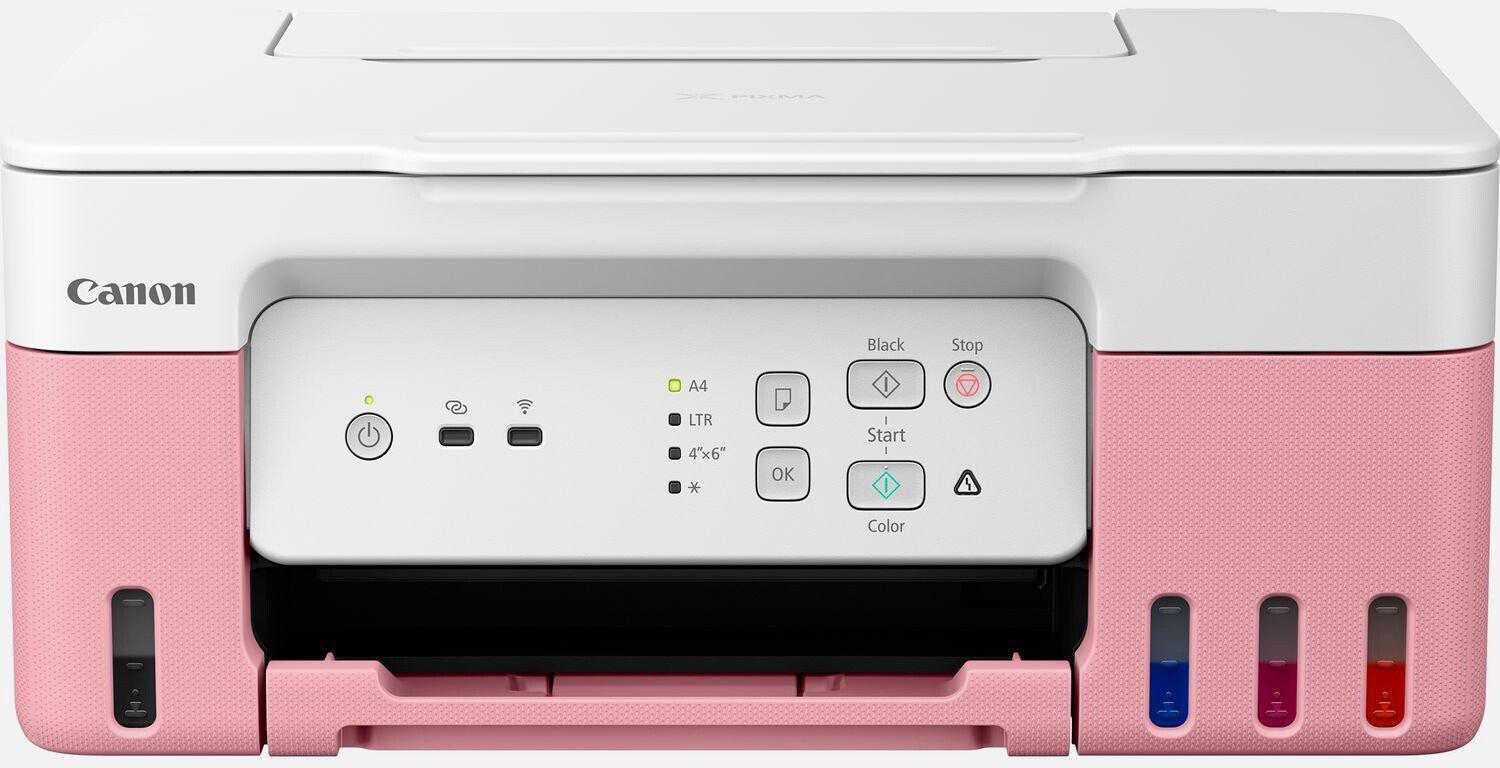 Canon PIXMA G3430 5989C024 inkoustová multifunkce, růžová, poškozený obal
