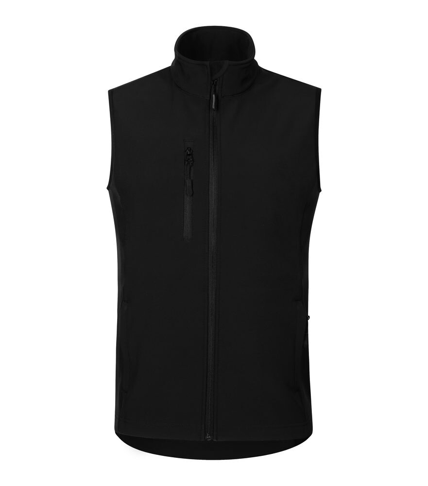 Malfini® Pánská softshellová vesta Trail - Černá | 2XL