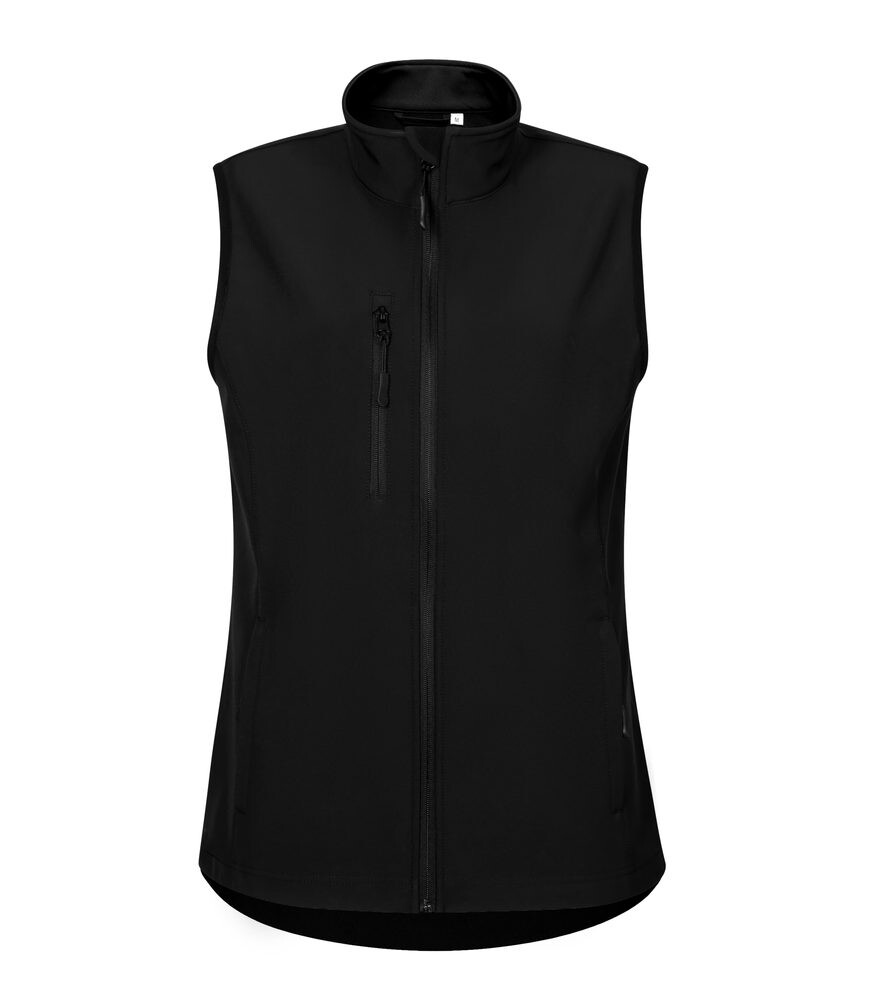 Malfini® Dámská softshellová vesta Trail - Černá | 2XL