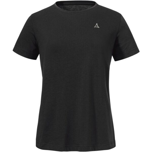 Schöffel T SHIRT HOHBERG Rychleschnoucí dámské tričko, černá, velikost