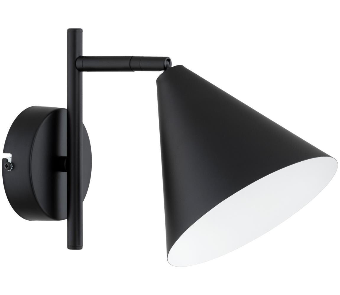 Nástěnná lampa ZELTA 1xE27/15W/230V černá 91533
