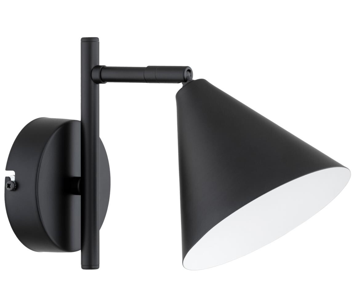 Nástěnná lampa ZELTA 1xE27/15W/230V černá 91534