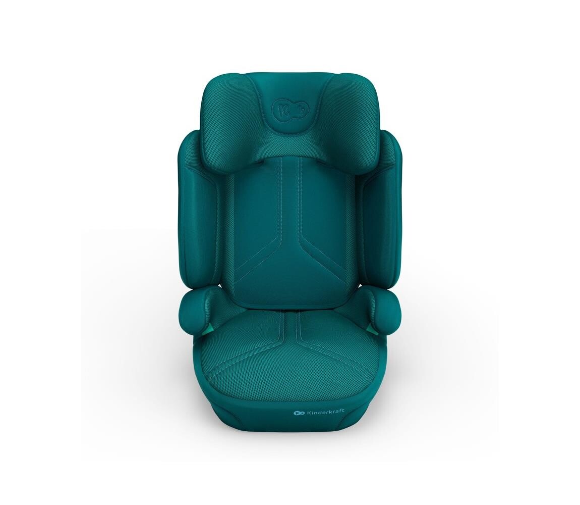 KINDERKRAFT - Skládací autosedačka XPAND 2 PRO 100-150 cm tyrkysová KCXPPR02GRE0000