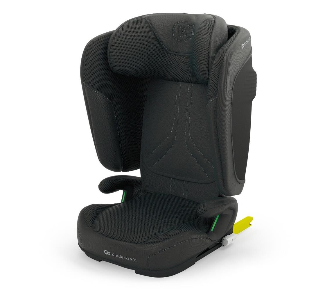 KINDERKRAFT - Skládací autosedačka UNITY 2 i-Size 100-150 cm černá KCUNIT02BLK0000