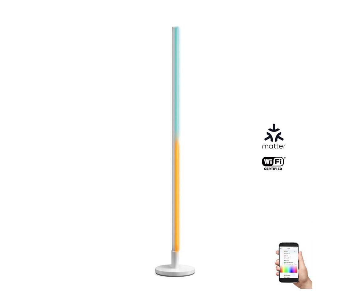 WiZ - LED RGBW Stmívatelná stojací lampa POLE LED/13W/230V 2200-6500K Wi-Fi 871951455437501