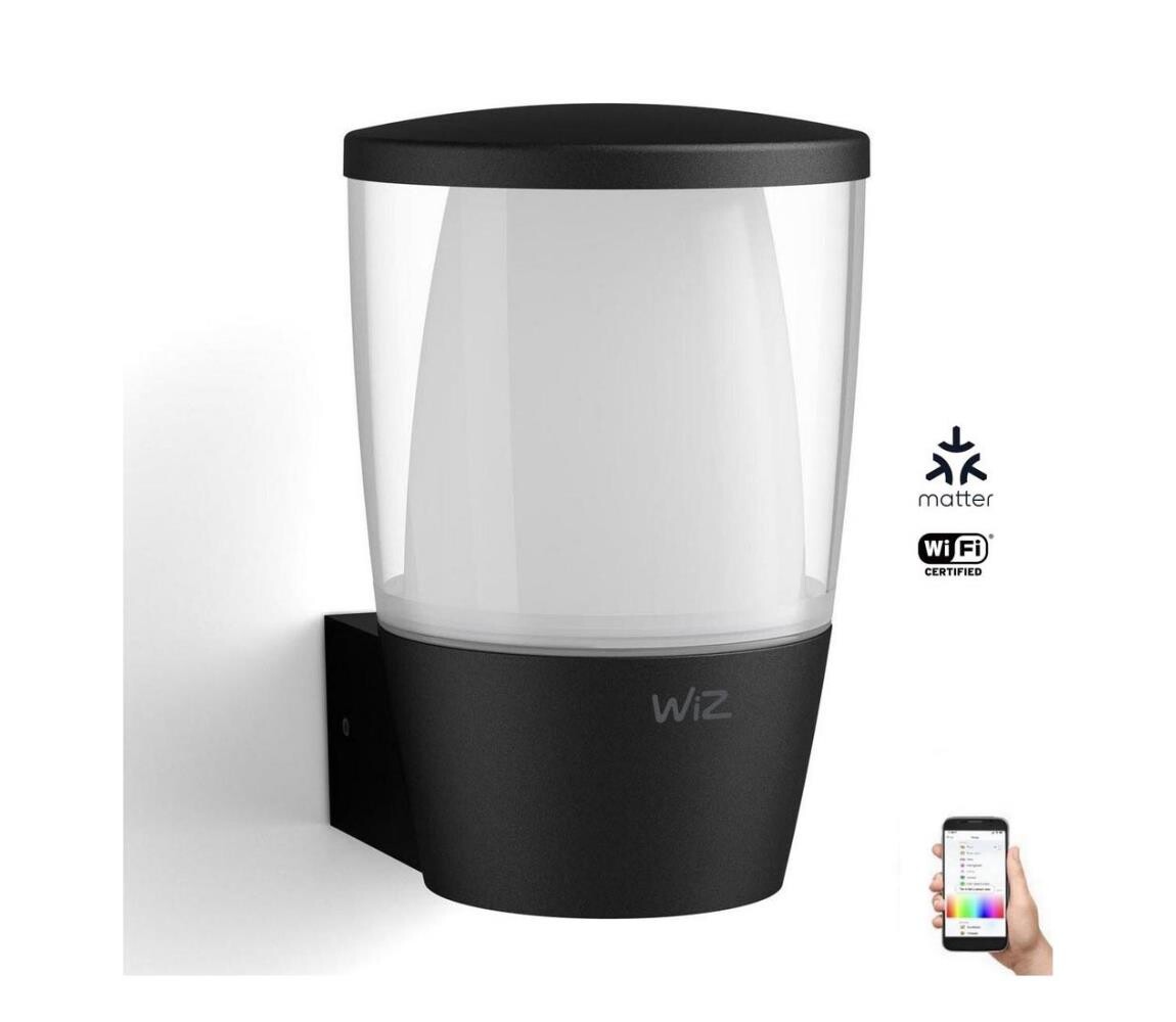 WiZ - LED RGBW Stmívatelné venkovní svítidlo ELPAS LED/8,5W/230V IP44 Wi-Fi 872016907125400
