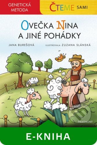 Čteme sami – genetická metoda - Ovečka Nina a jiné pohádky - Jana Burešová