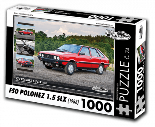Puzzle FSO POLONEZ 1.5 SLX (1988) - 1000 dílků