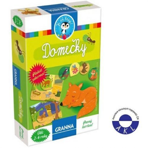 Domečky - Já už hraji - desková hra
					 - neuveden