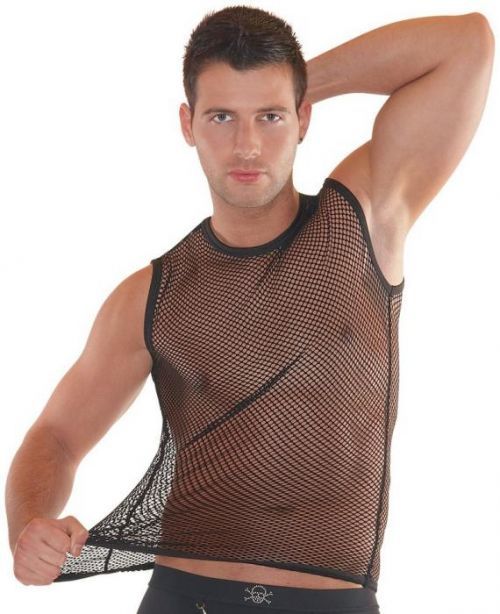 Svenjoyment Síťované pánské tílko Svenjoyment