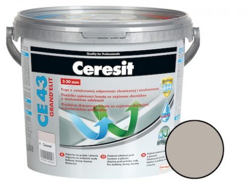 Spárovací hmota Ceresit CE43 5 kg šedá (CG2WA) CE43507