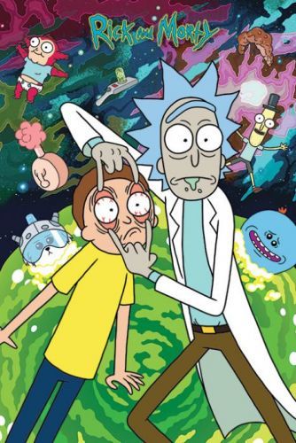 Posters Plakát, Obraz - Rick and Morty - Watch, (61 x 91,5 cm)