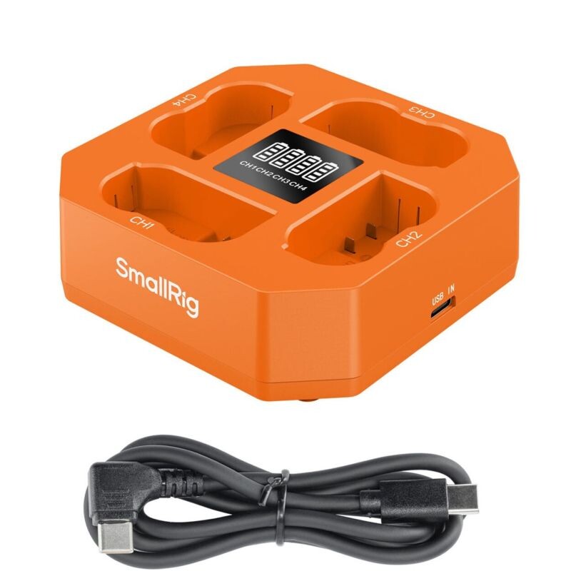 SMALLRIG 5747 Four-Channel Camera Battery Charger for EN-EL15c