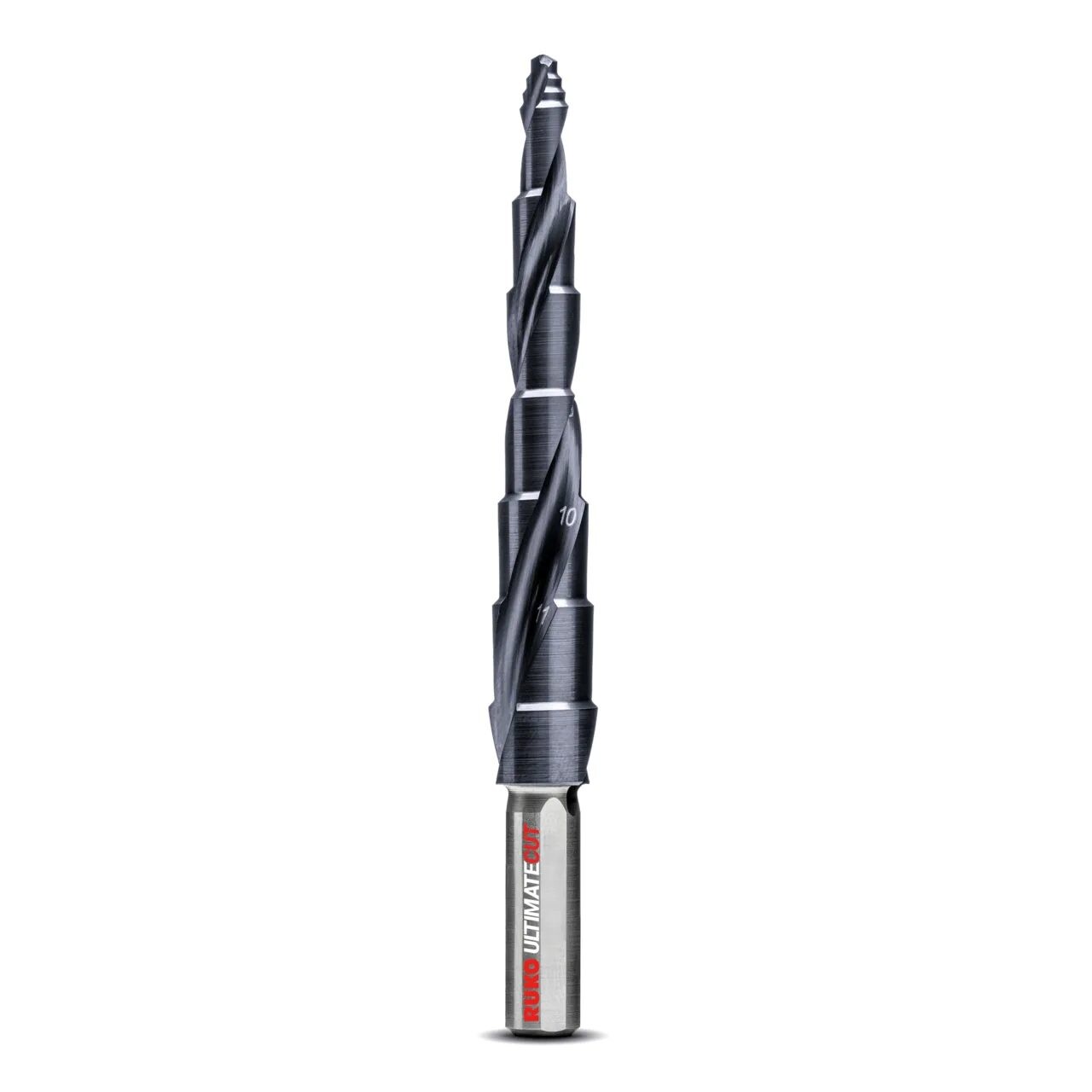 RUKO Stupňovitý vrták ULTIMATECUT Multidrill RUnaTEC Velikost: S1: 6,0 - 12,0 mm 101682P