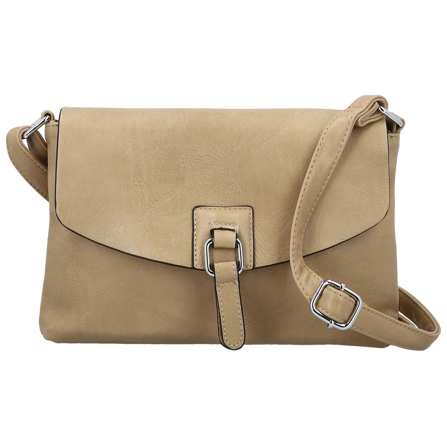 Dámská crossbody kabelka pískově hnědá - Firenze Minerral béžová