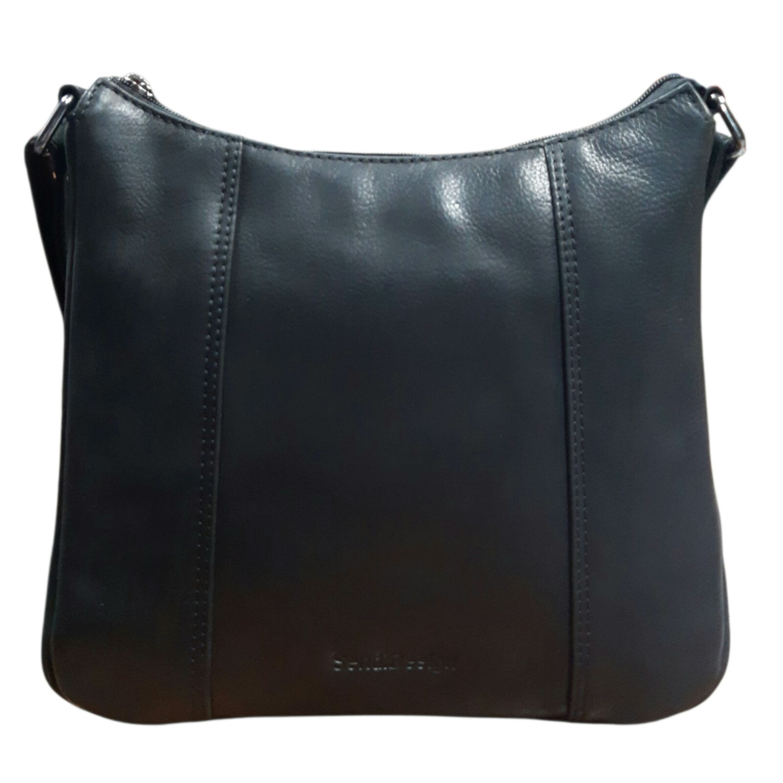 Dámská kožená crossbody kabelka černá - Sendi Design Diana černá