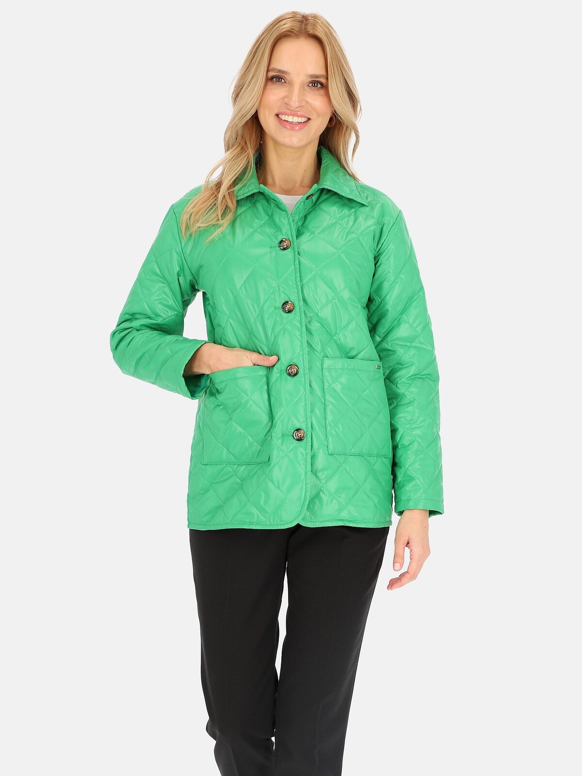 PERSO Woman's Women's spring short quilted jacket