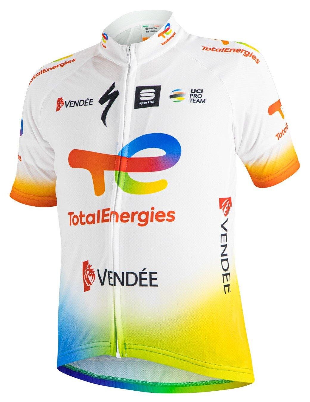 Sportful TotalEnergies Jersey Kids Velikost: 12