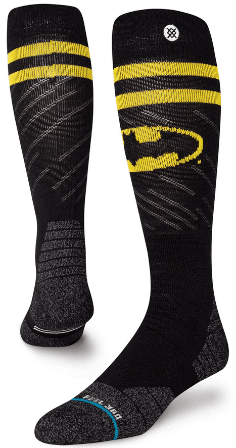 STANCE THE BATMAN SNOW OVER THE CALF SOCK Velikost: M