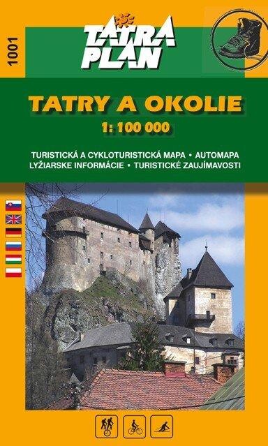 TATRAPLAN Tatry a okolí 1:100 000, SJ Velikost: Univerzální velikost