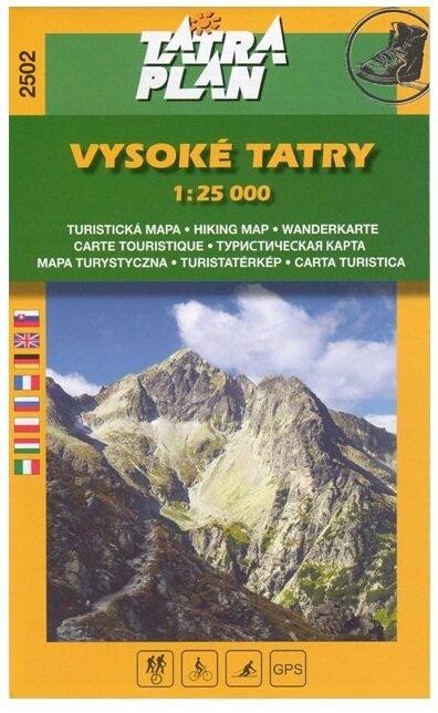 TATRAPLAN Vysoké Tatry 1:25 000, SJ Velikost: Univerzální velikost