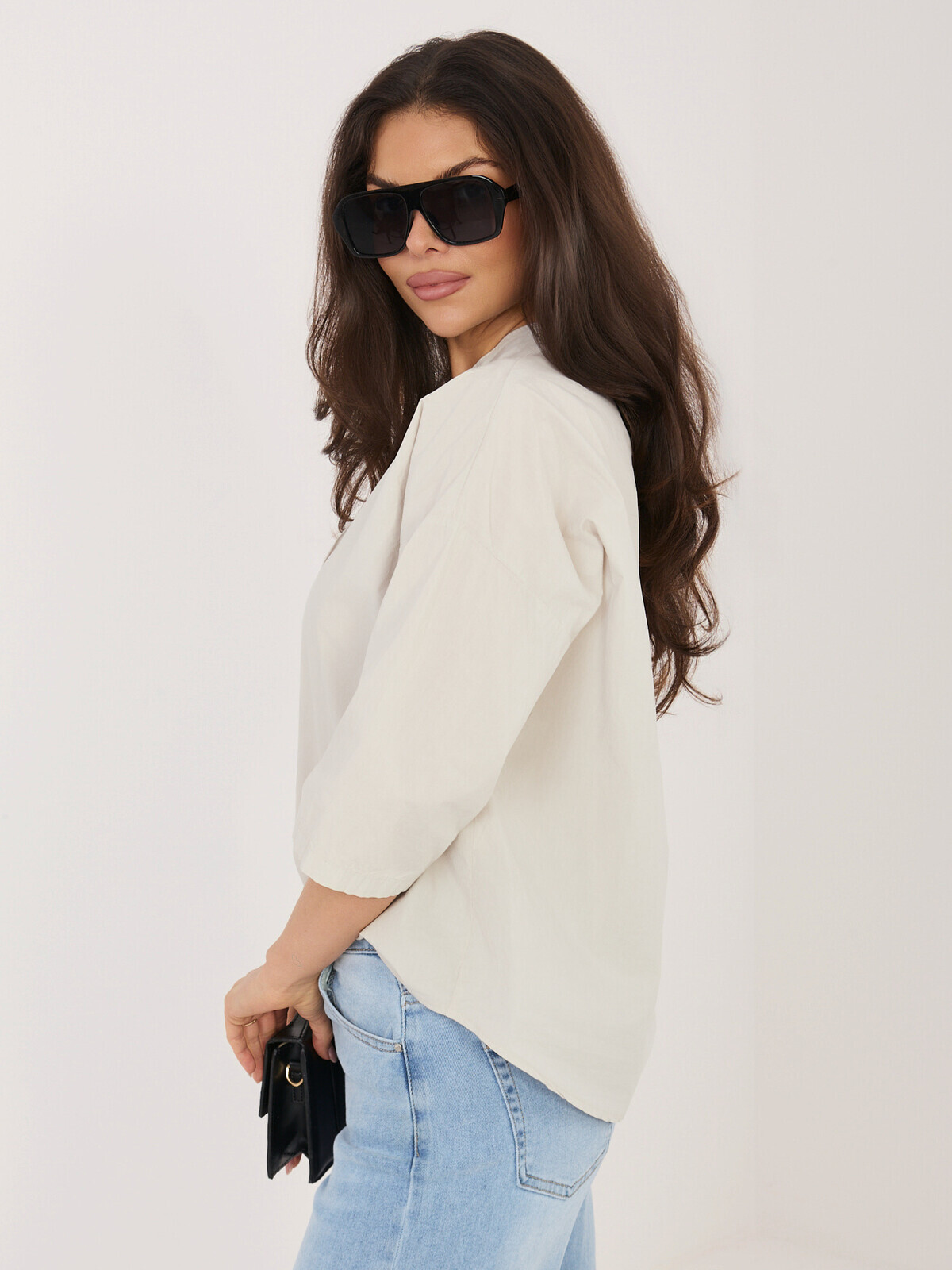 Košile světle béžová