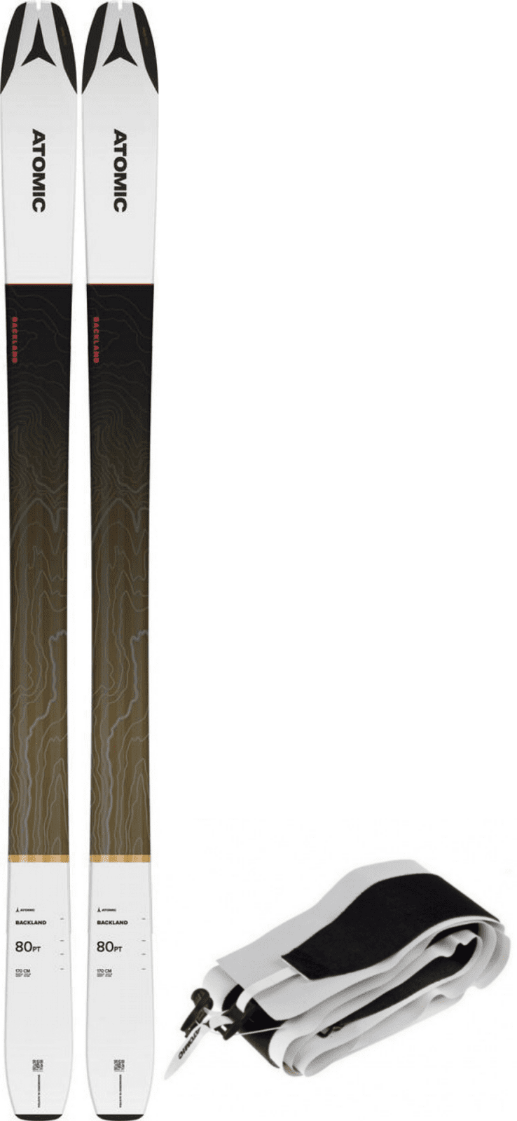 Atomic Backland 80 PT + Skin 78/80 Velikost: 170 cm