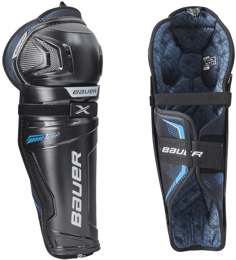 Bauer X Senior Hockey Shin Guards Velikost: 15