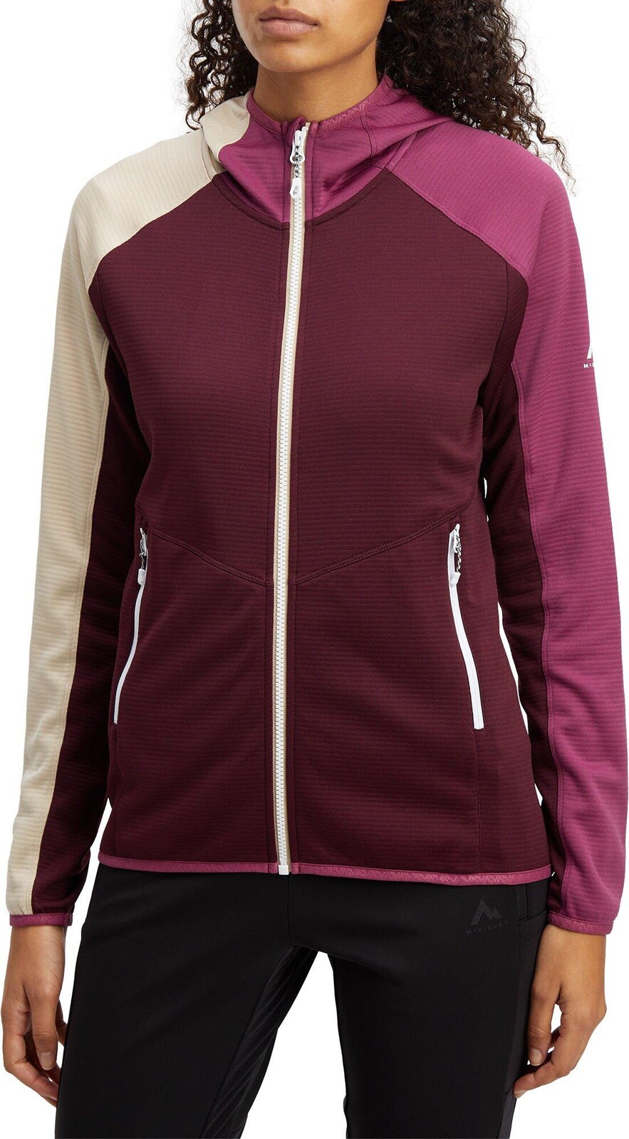 McKinley Seth HD Midlayer Hooded W Velikost: 40