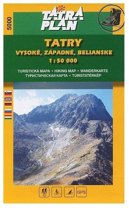 TATRAPLAN Tatry: Vysoké, Západní, Belianské 1:50 000, SJ Velikost: Univerzální velikost