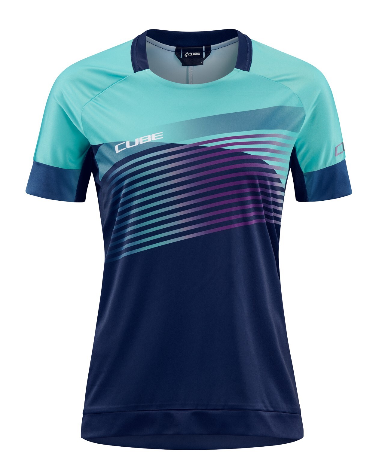 Cube Teamline Round Neck Jersey W Velikost: XS