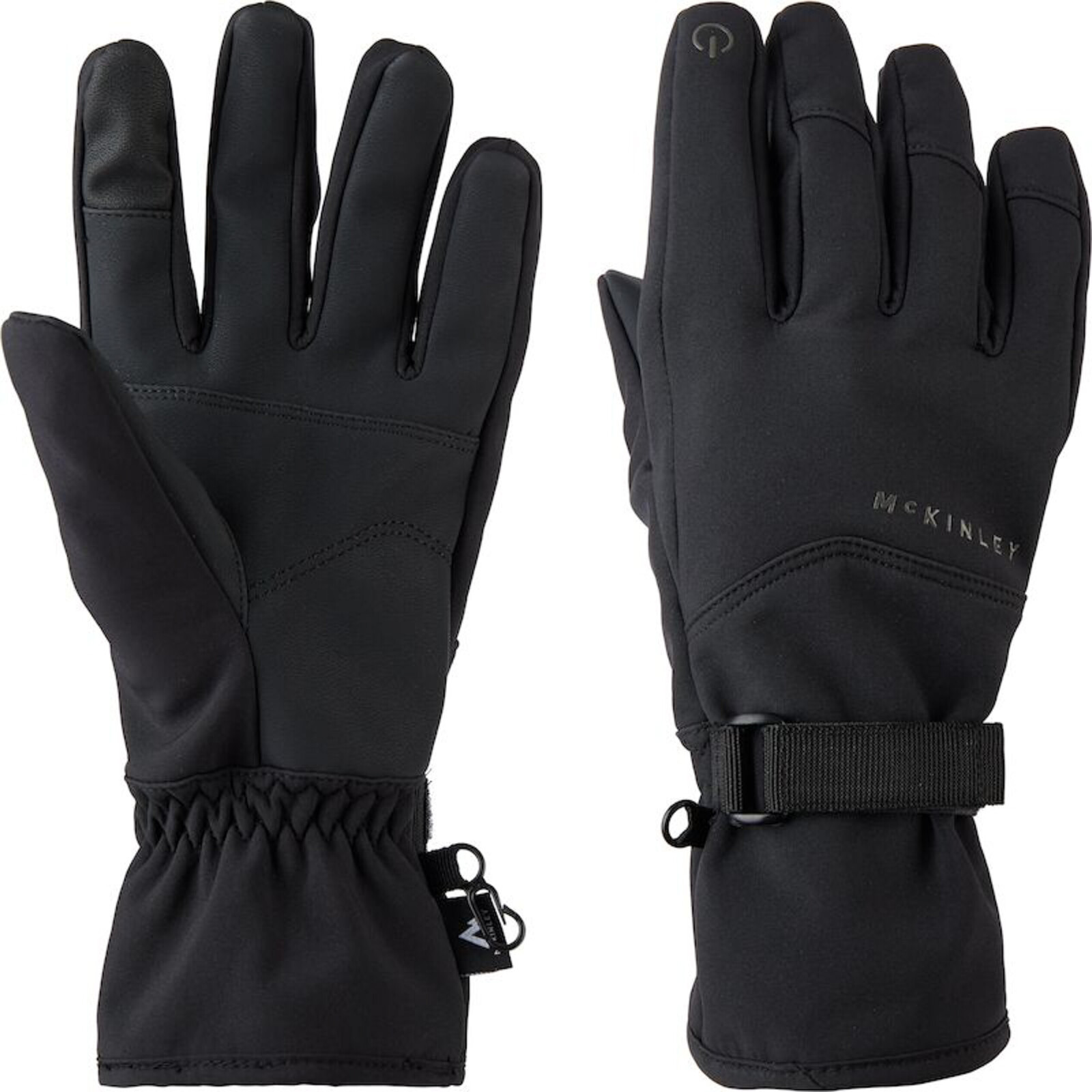 McKinley Devon II Softshell Ski Gloves Velikost: 9