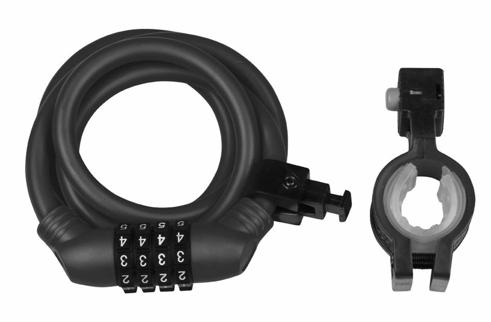 Cytec Soft Spiral Cable Lock 4-code Velikost: Univerzální velikost