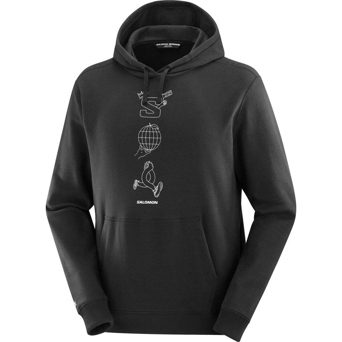 Salomon Worthy Hooded Sweatshirt Velikost: S