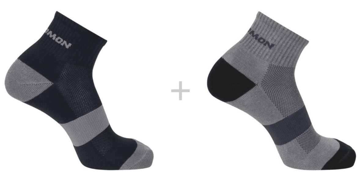 Salomon Evasion Ankle 2-Pack Velikost: 39-41 EUR