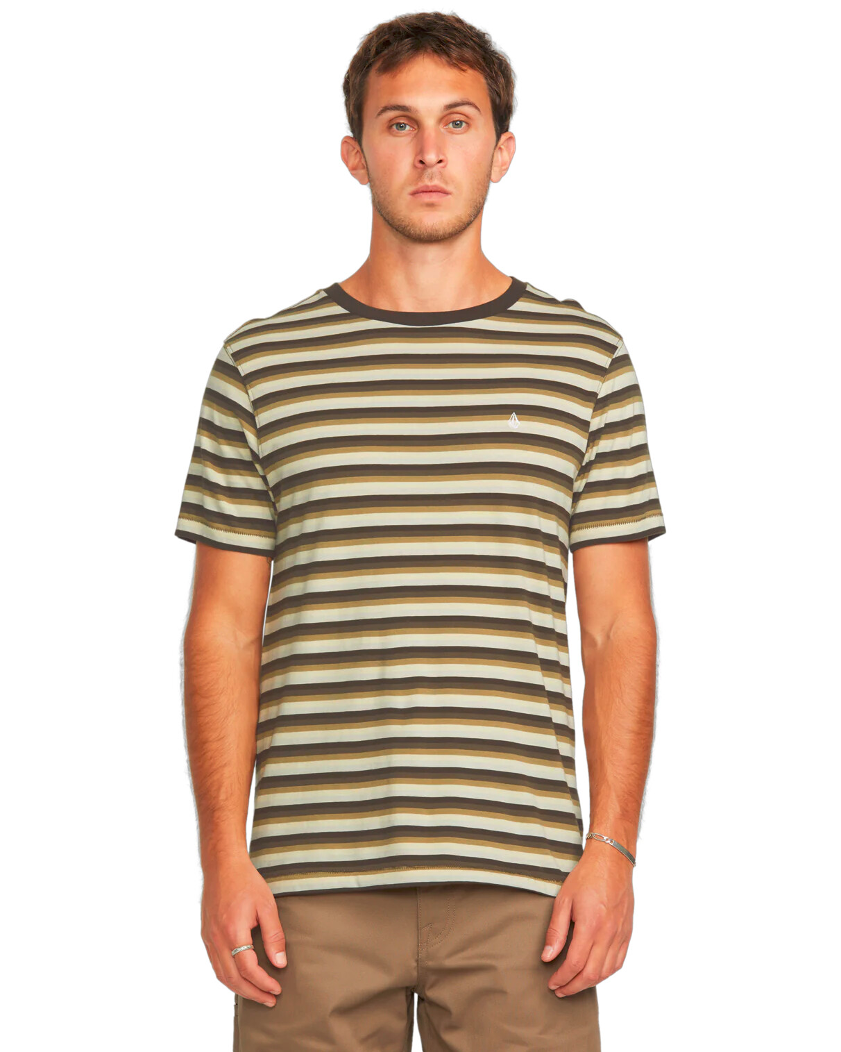 Kamenné t -košile na úrovni Volcom Velikost: M