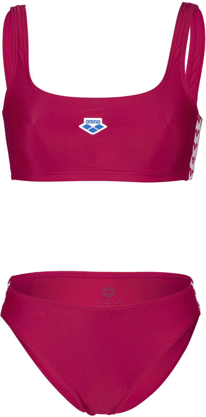 ARENA Ikony arény dvoudílné plavky solidní w Velikost: 34