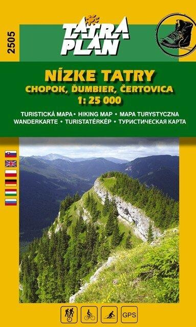 TATRAPLAN Nízké Tatry, Chopok, Ďumbier, Čertovica 1:25 000, SJ Velikost: Univerzální velikost